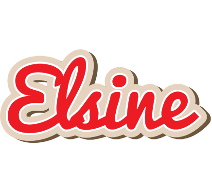 Elsine chocolate logo