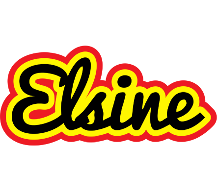 Elsine flaming logo