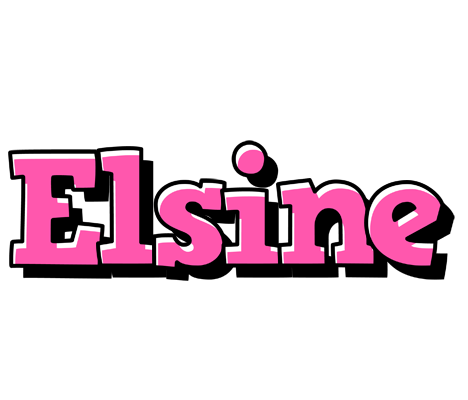Elsine girlish logo