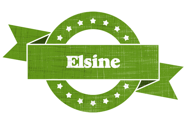 Elsine natural logo