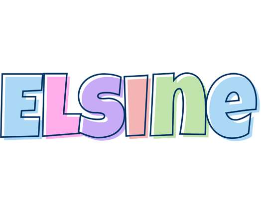 Elsine pastel logo