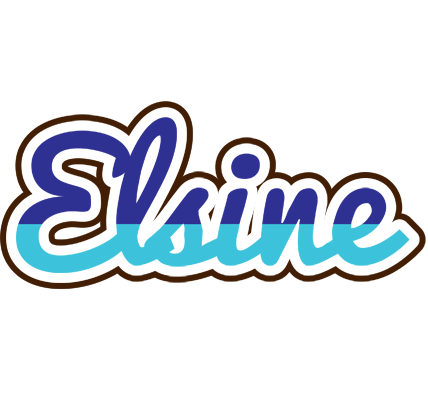 Elsine raining logo