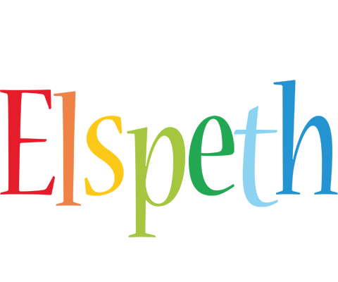 Elspeth birthday logo