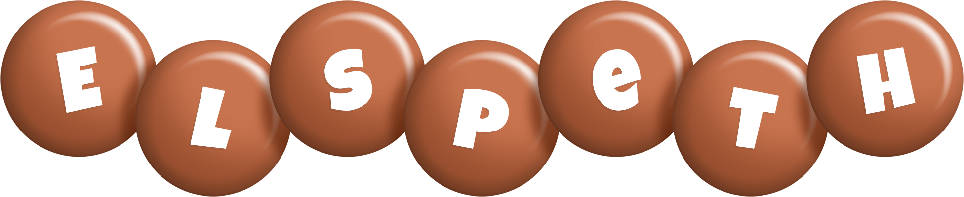 Elspeth candy-brown logo