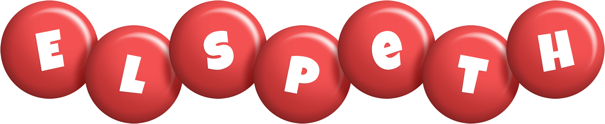 Elspeth candy-red logo