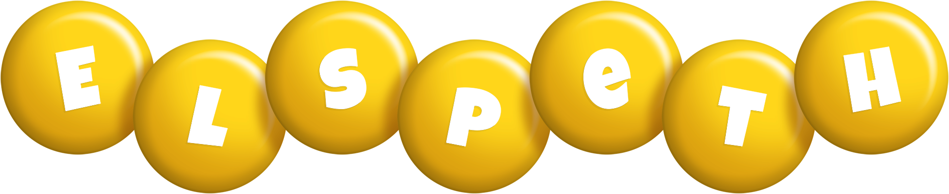 Elspeth candy-yellow logo