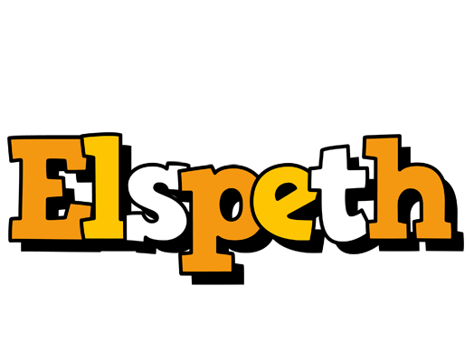 Elspeth cartoon logo