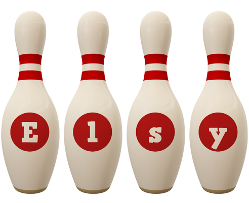 Elsy bowling-pin logo