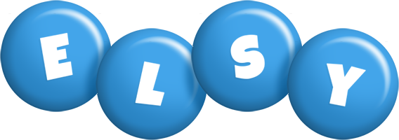 Elsy candy-blue logo