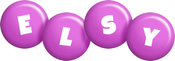 Elsy candy-purple logo