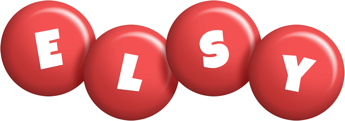Elsy candy-red logo