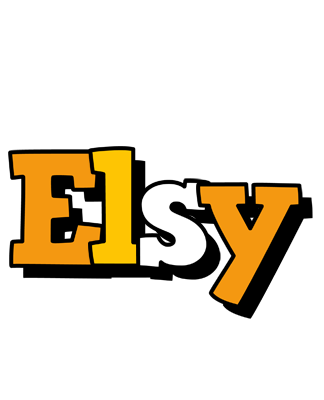 Elsy cartoon logo