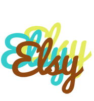 Elsy cupcake logo
