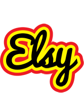 Elsy flaming logo