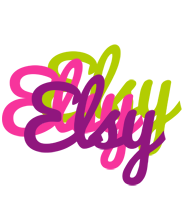 Elsy flowers logo
