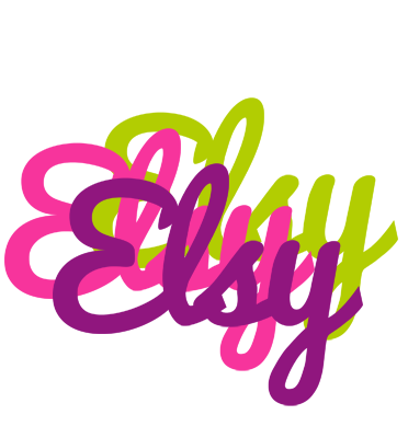 Elsy flowers logo