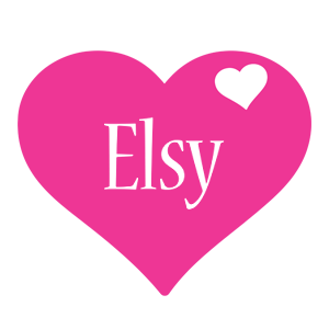 Elsy love-heart logo
