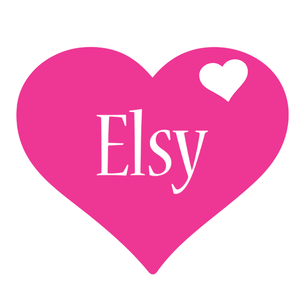 Elsy love-heart logo