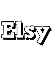 Elsy snowing logo