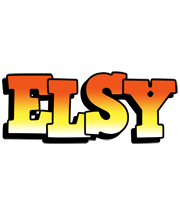Elsy sunset logo