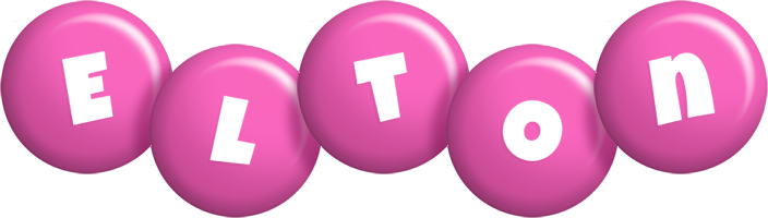 Elton candy-pink logo