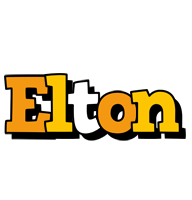 Elton cartoon logo