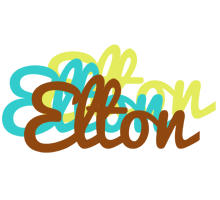 Elton cupcake logo