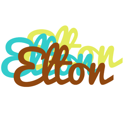 Elton cupcake logo