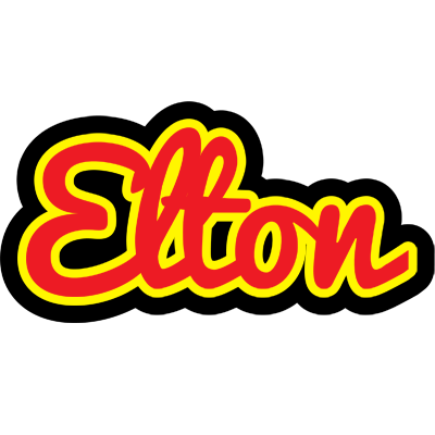 Elton fireman logo