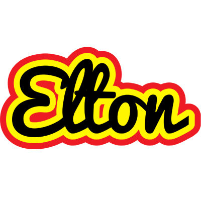 Elton flaming logo