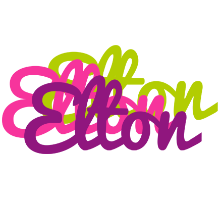 Elton flowers logo