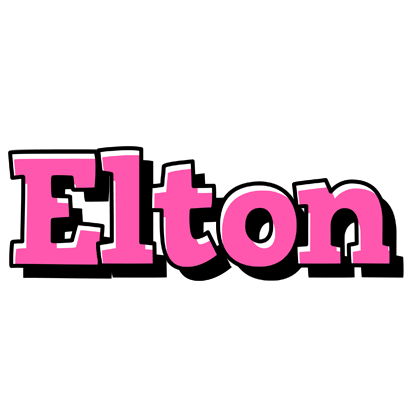 Elton girlish logo