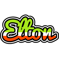 Elton superfun logo