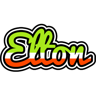 Elton superfun logo
