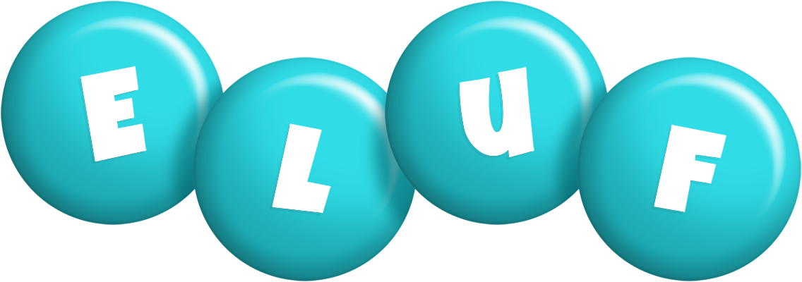 Eluf candy-azur logo