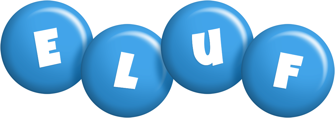 Eluf candy-blue logo