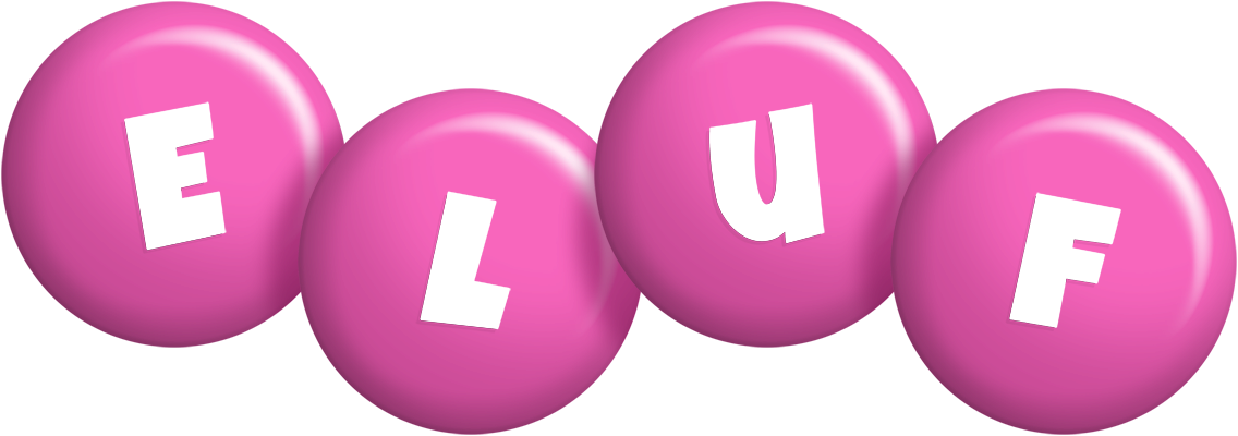 Eluf candy-pink logo