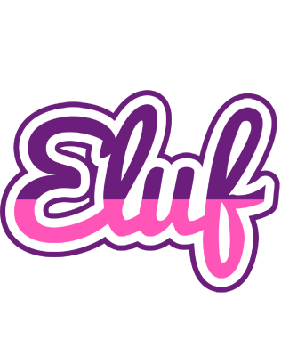 Eluf cheerful logo