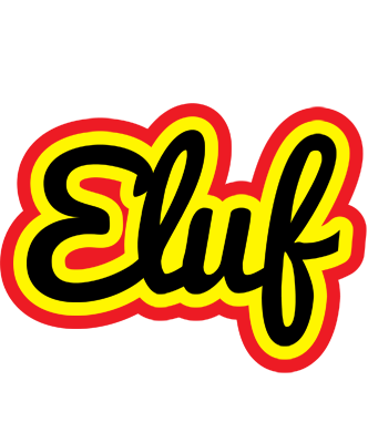 Eluf flaming logo