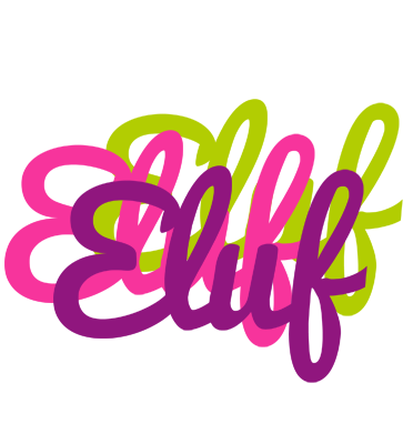 Eluf flowers logo