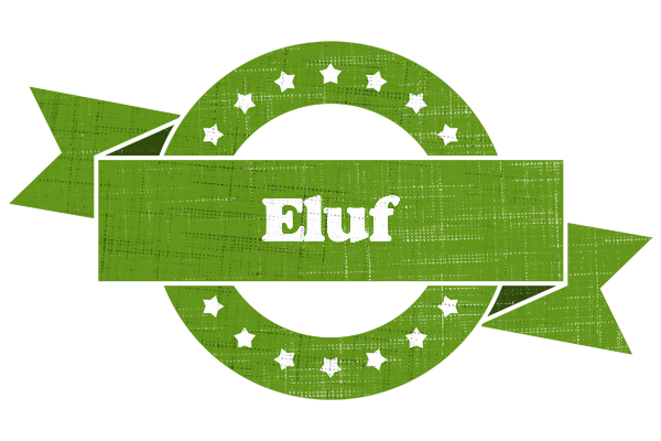 Eluf natural logo