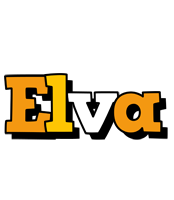 Elva cartoon logo