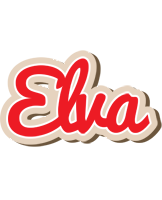 Elva chocolate logo