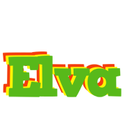 Elva crocodile logo
