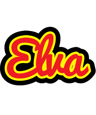 Elva fireman logo