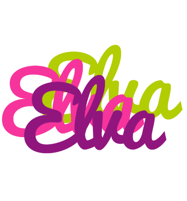 Elva flowers logo