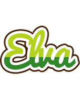 Elva golfing logo