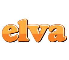 Elva orange logo