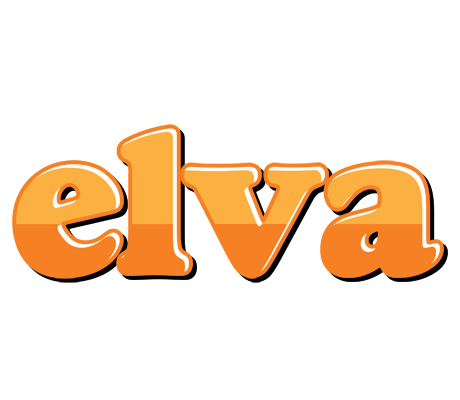 Elva orange logo