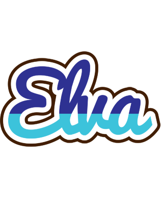 Elva raining logo